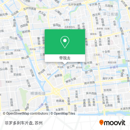 菲罗多刹车片盘地图