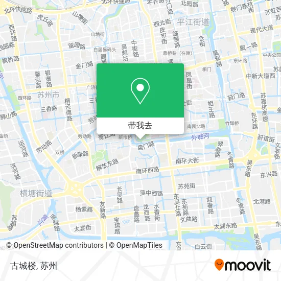 古城楼地图