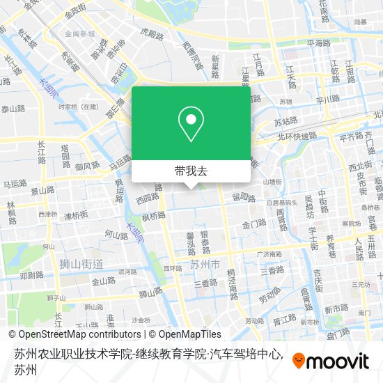 苏州农业职业技术学院-继续教育学院·汽车驾培中心地图
