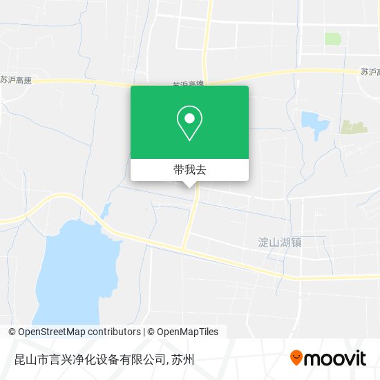 昆山市言兴净化设备有限公司地图