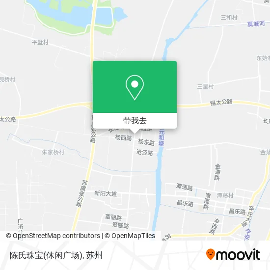 陈氏珠宝(休闲广场)地图