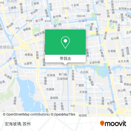 宏海玻璃地图