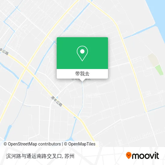 滨河路与通运南路交叉口地图