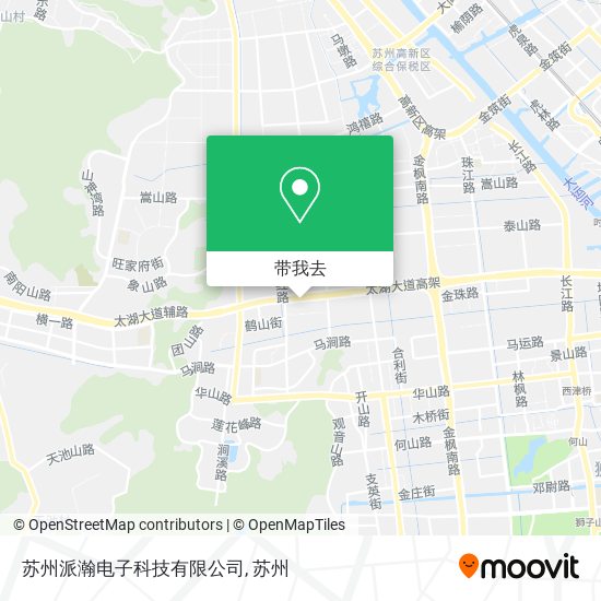 苏州派瀚电子科技有限公司地图