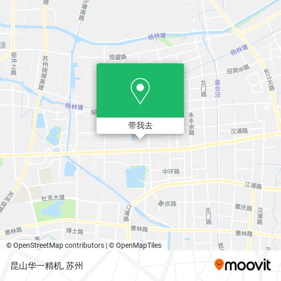昆山华一精机地图