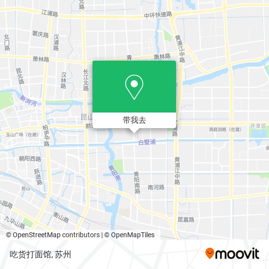 吃货打面馆地图