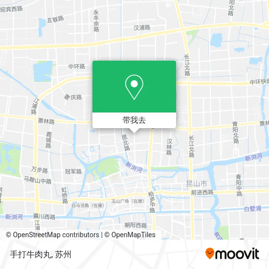 手打牛肉丸地图