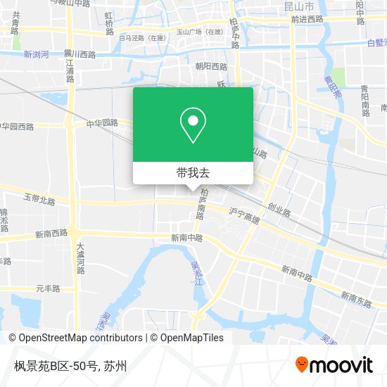 枫景苑B区-50号地图