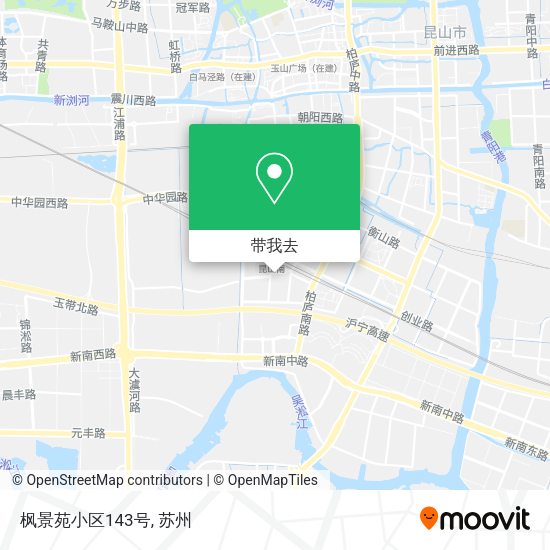 枫景苑小区143号地图