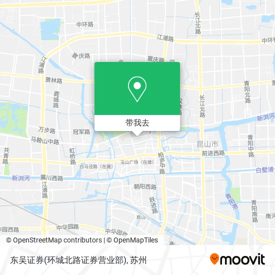 东吴证券(环城北路证券营业部)地图