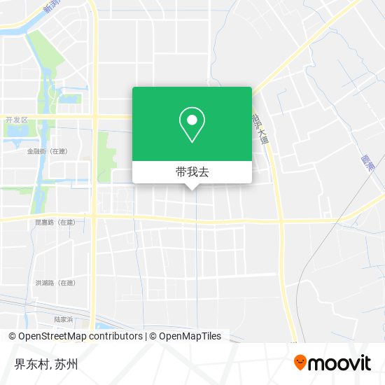 界东村地图