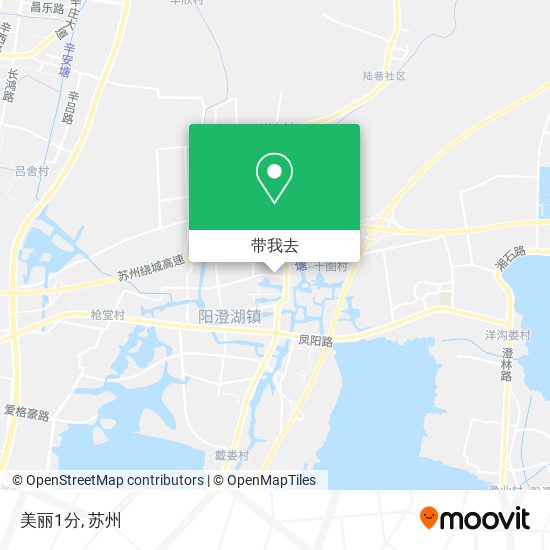 美丽1分地图