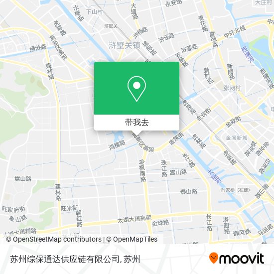 苏州综保通达供应链有限公司地图