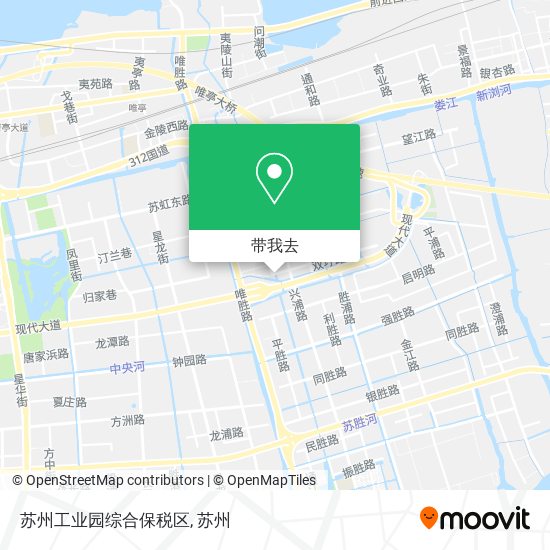 苏州工业园综合保税区地图