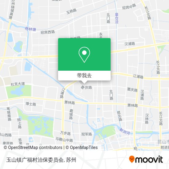 玉山镇广福村治保委员会地图