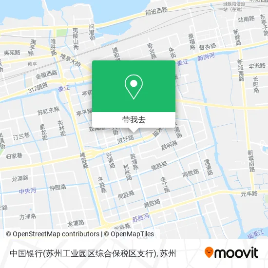 中国银行(苏州工业园区综合保税区支行)地图