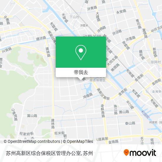 苏州高新区综合保税区管理办公室地图