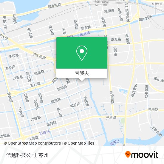 信越科技公司地图