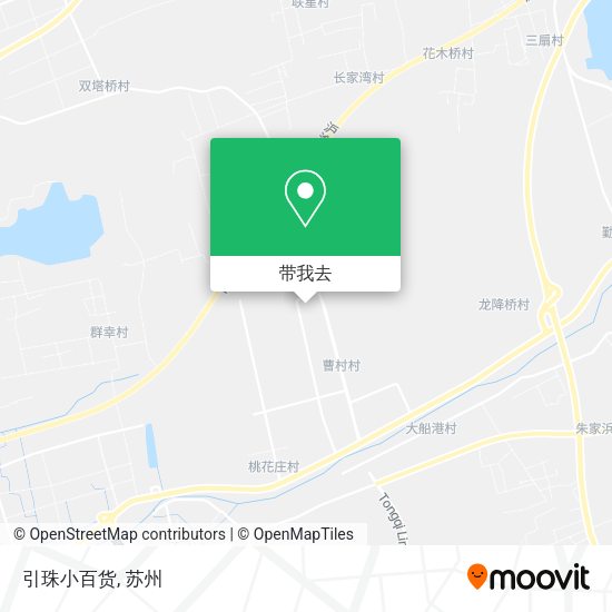 引珠小百货地图