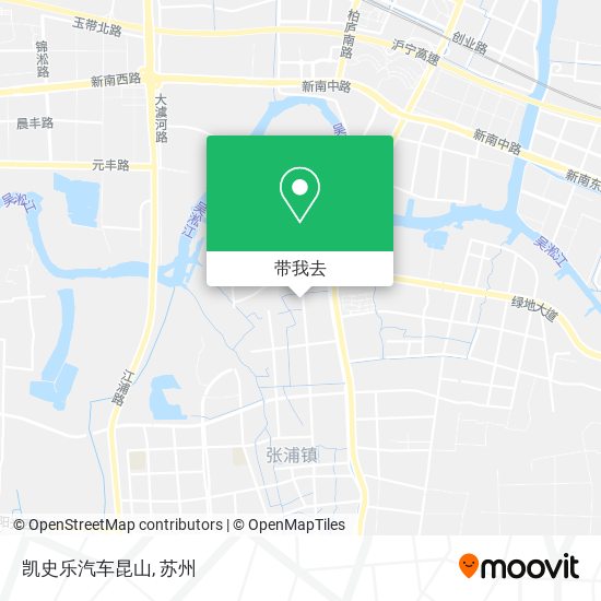 凯史乐汽车昆山地图