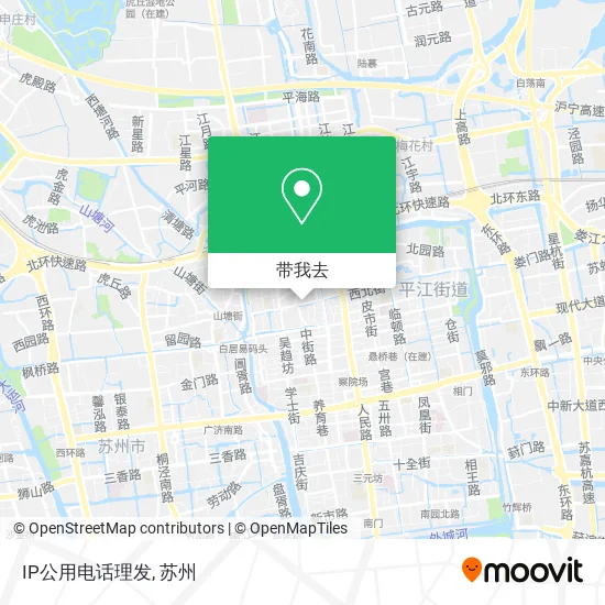 IP公用电话理发地图