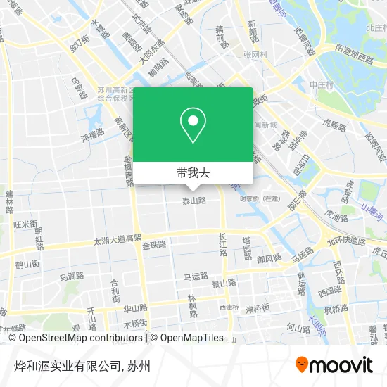烨和渥实业有限公司地图