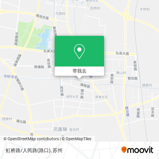 虹桥路/人民路(路口)地图