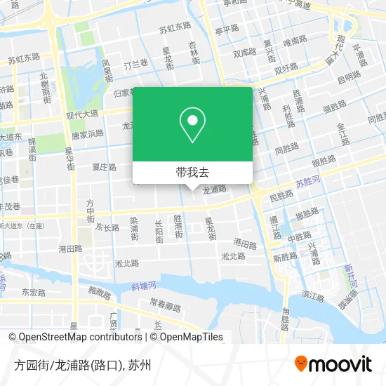 方园街/龙浦路(路口)地图