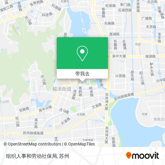 组织人事和劳动社保局地图