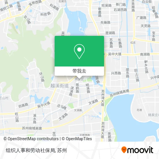 组织人事和劳动社保局地图