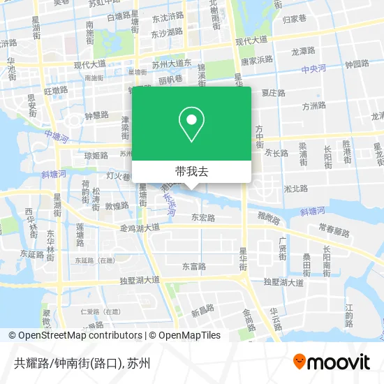 共耀路/钟南街(路口)地图