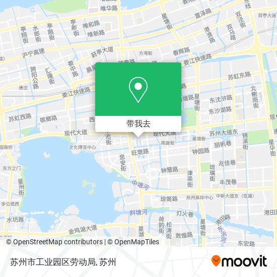苏州市工业园区劳动局地图
