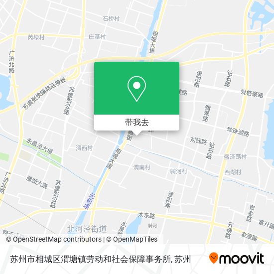 苏州市相城区渭塘镇劳动和社会保障事务所地图