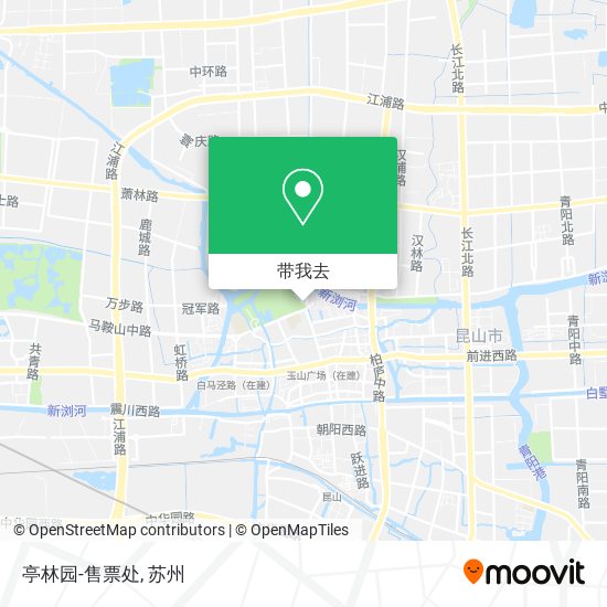 亭林园-售票处地图