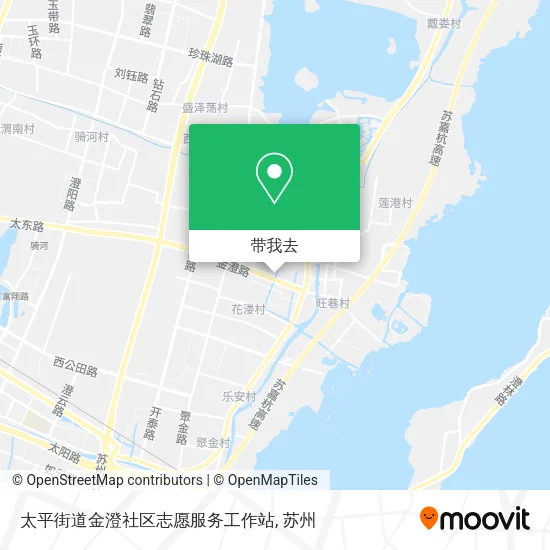 太平街道金澄社区志愿服务工作站地图