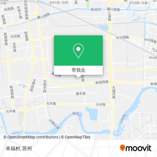 幸福村地图