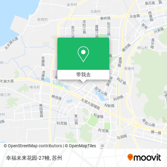 幸福未来花园-27幢地图