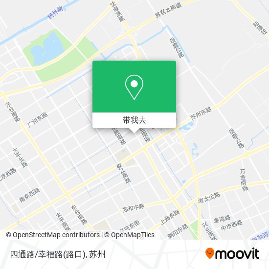 四通路/幸福路(路口)地图