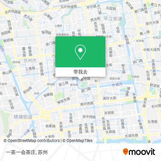 一茶一会茶庄地图