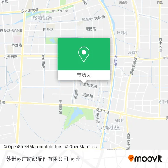 苏卅苏广纺织配件有限公司地图