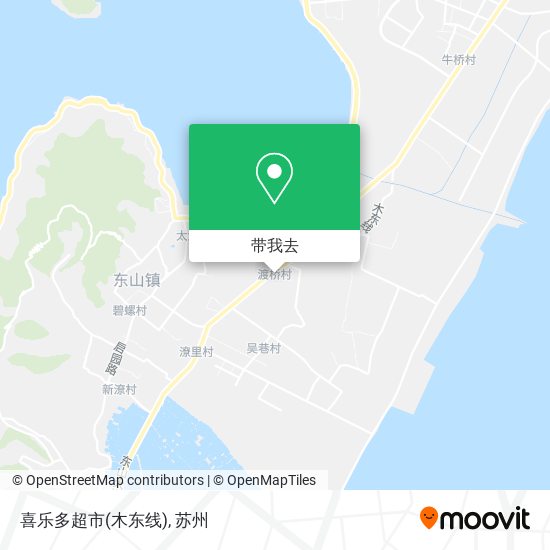 喜乐多超市(木东线)地图