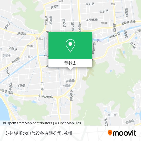 苏州锐乐尔电气设备有限公司地图