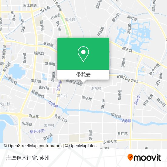 海鹰铝木门窗地图