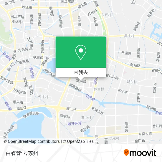 白蝶管业地图