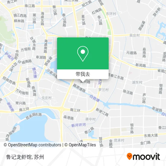 鲁记龙虾馆地图