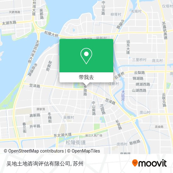 吴地土地咨询评估有限公司地图