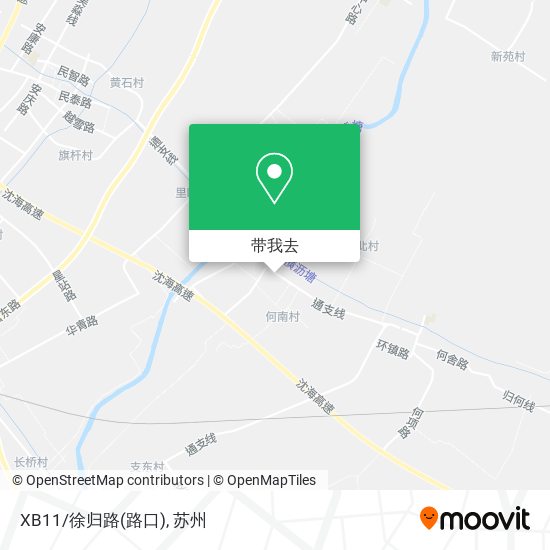 XB11/徐归路(路口)地图