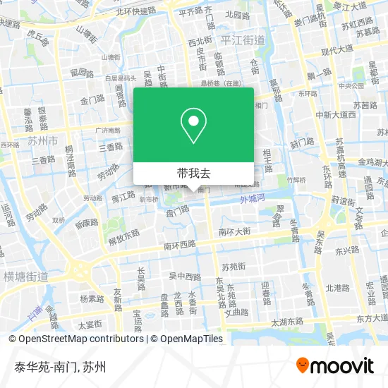 泰华苑-南门地图