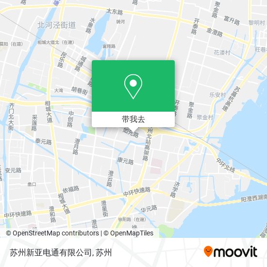 苏州新亚电通有限公司地图