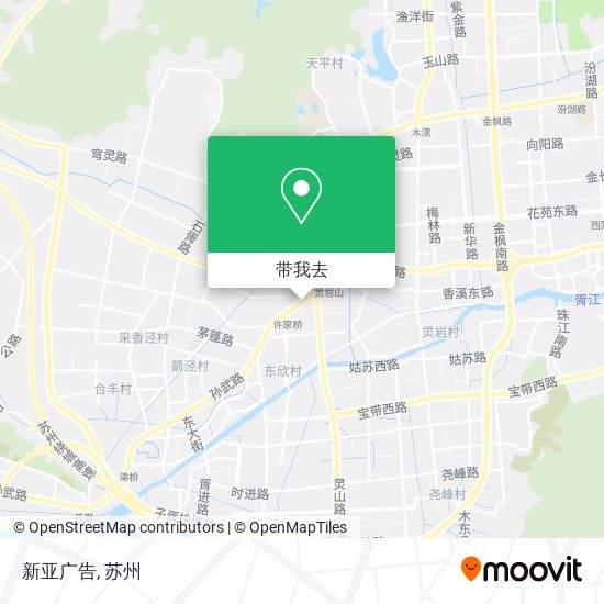 新亚广告地图